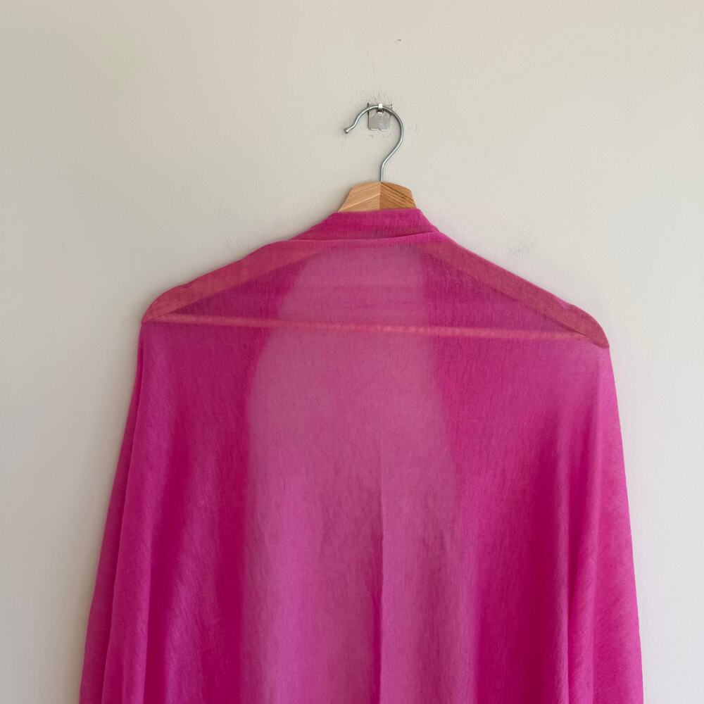 Cashmere Lightweight Sheer Rectangular Multifunct… - image 8